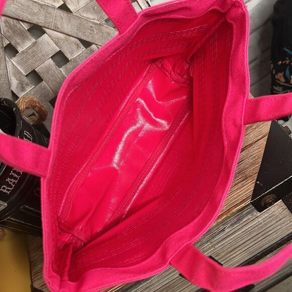 Victoria’s Secret Pink Sequins Handbag Tote Bag Purse - Picture 4 of 4